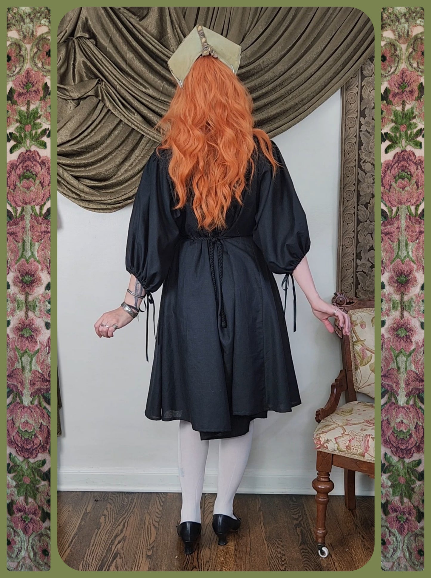 Black Linen Chemise #1