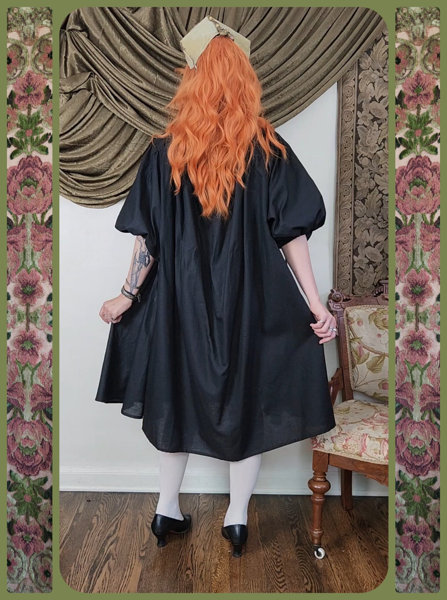Black Linen Chemise #1