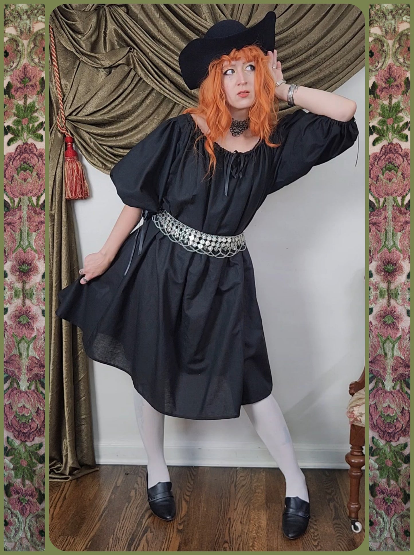 Black Linen Chemise #2