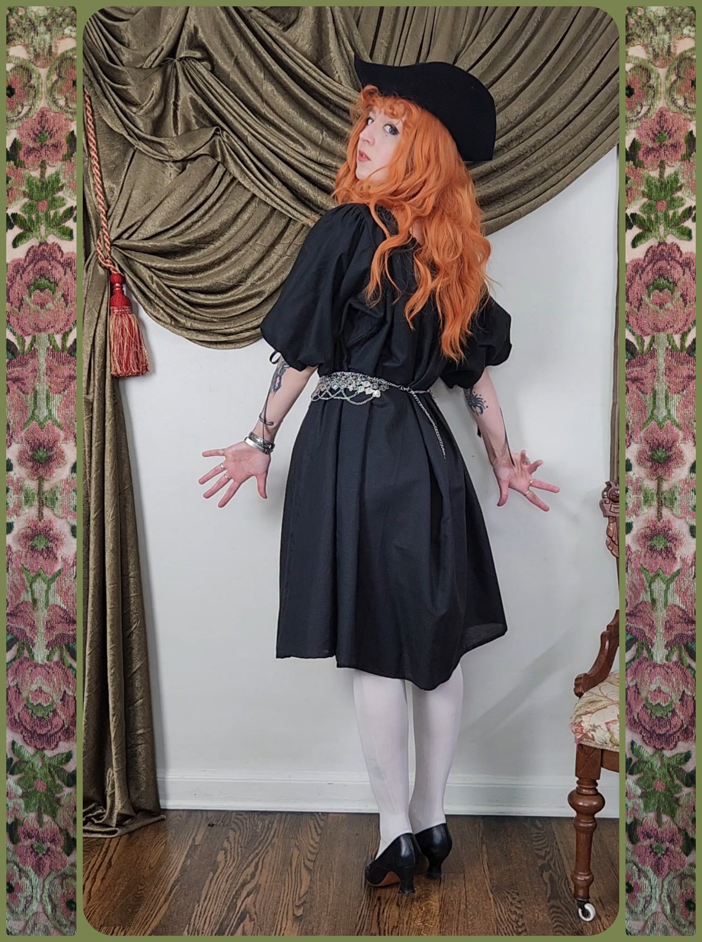 Black Linen Chemise #2