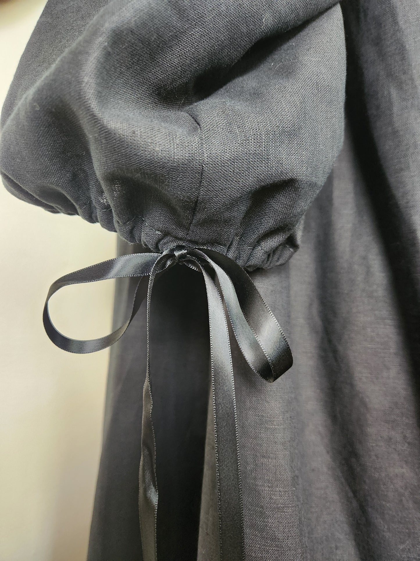 Black Linen Chemise #1