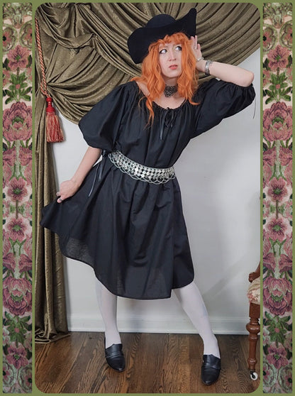 Black Linen Chemise #2