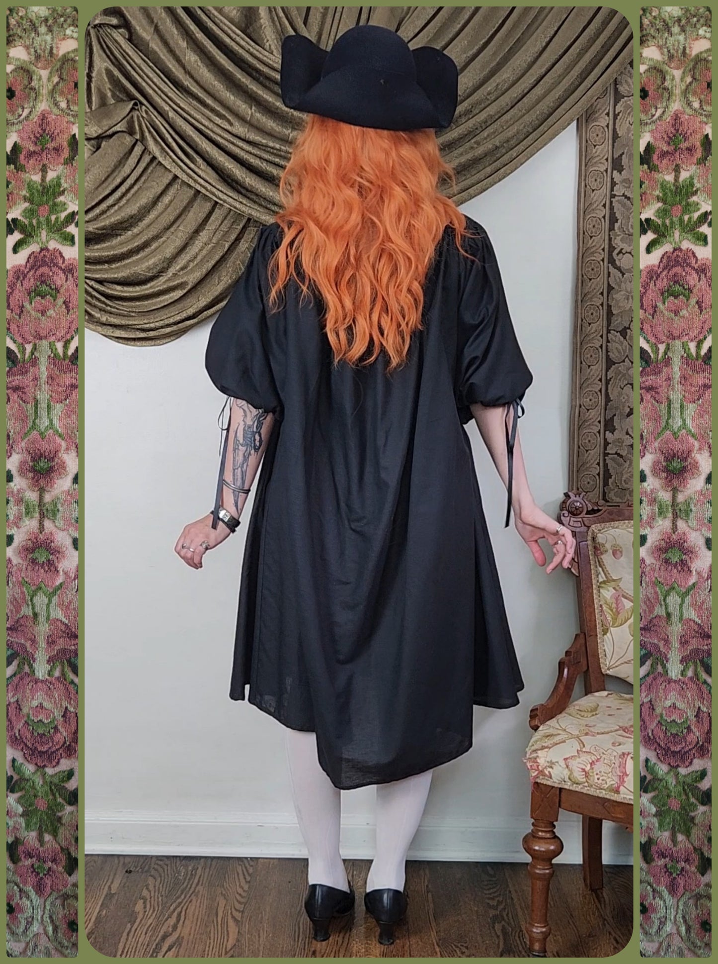 Black Linen Chemise #2