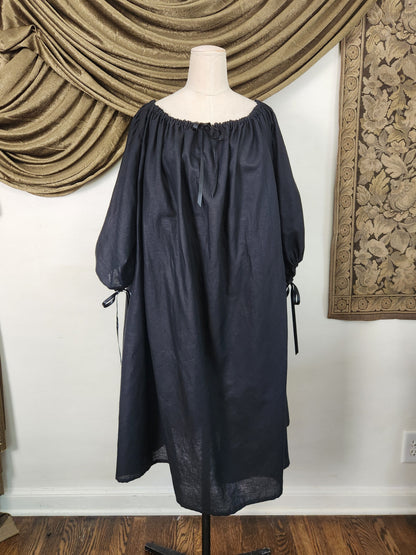 Black Linen Chemise #1