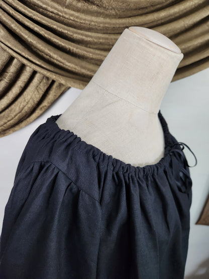 Black Linen Chemise #2