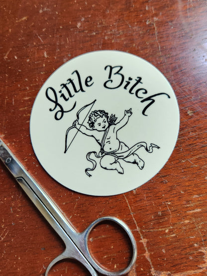 Little Bitch Vinyl Sticker