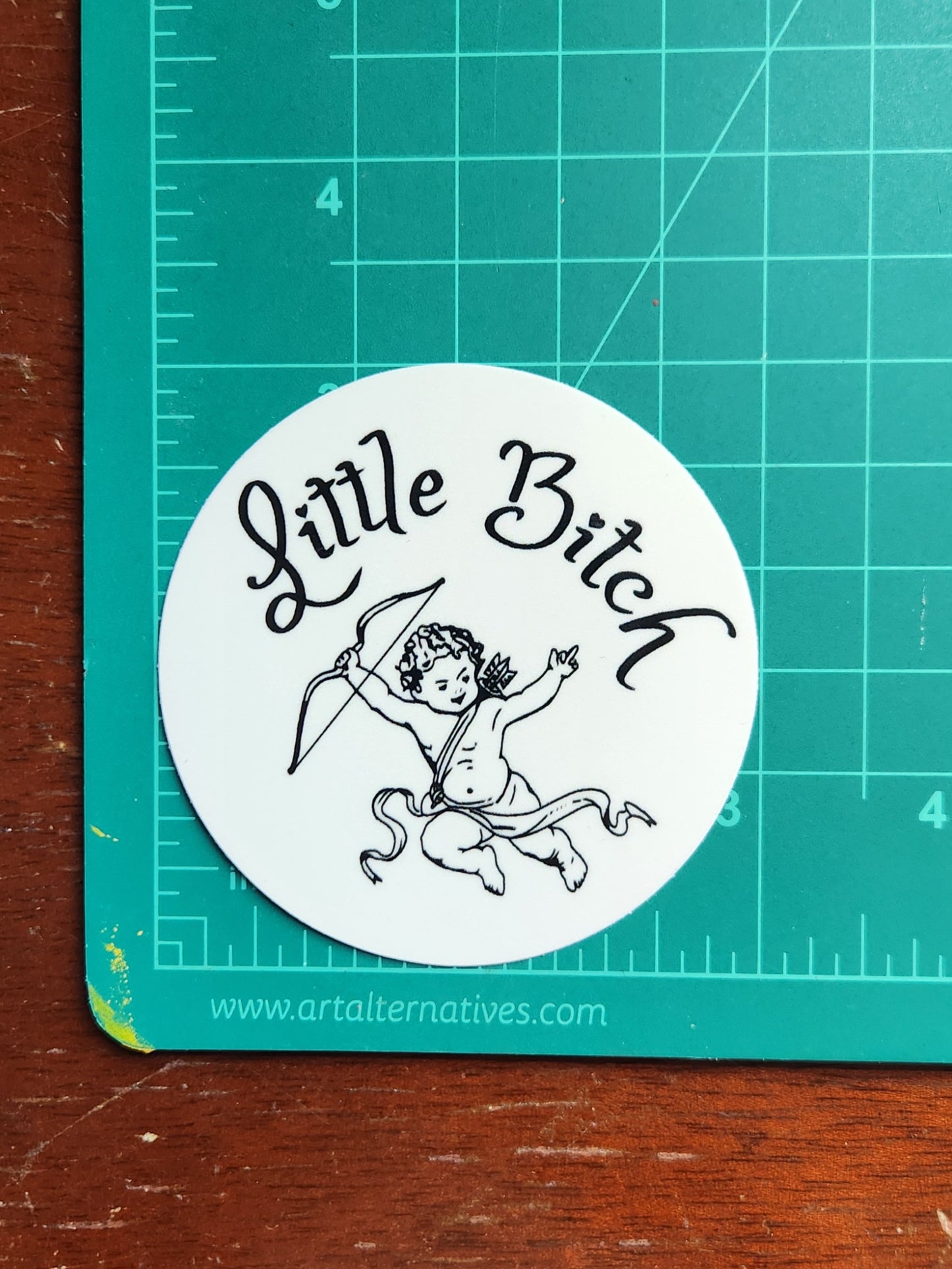 Little Bitch Vinyl Sticker