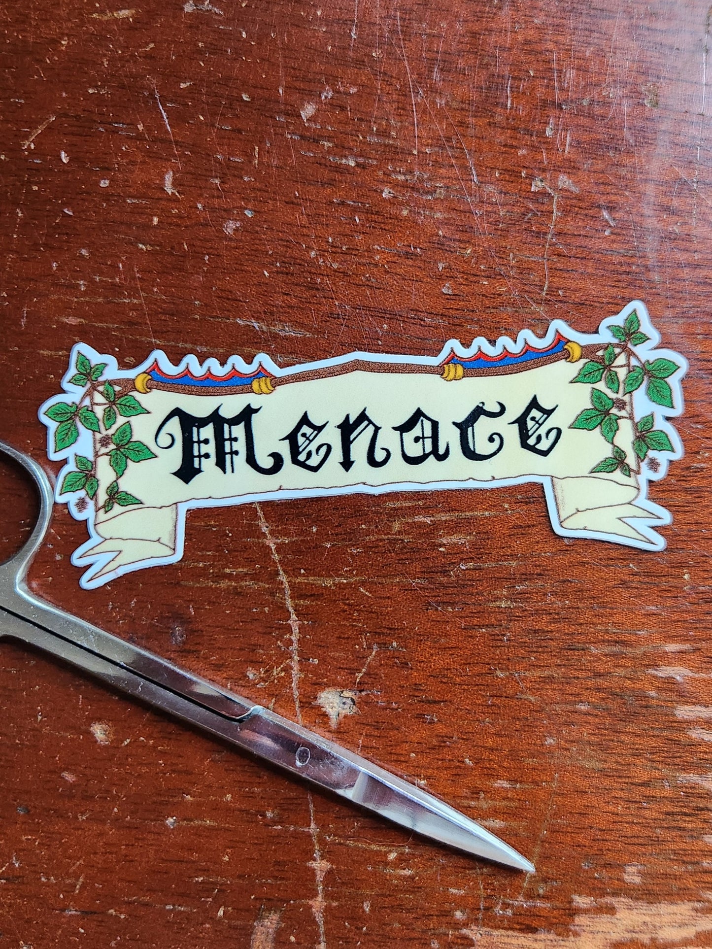 Menace Vinyl Sticker