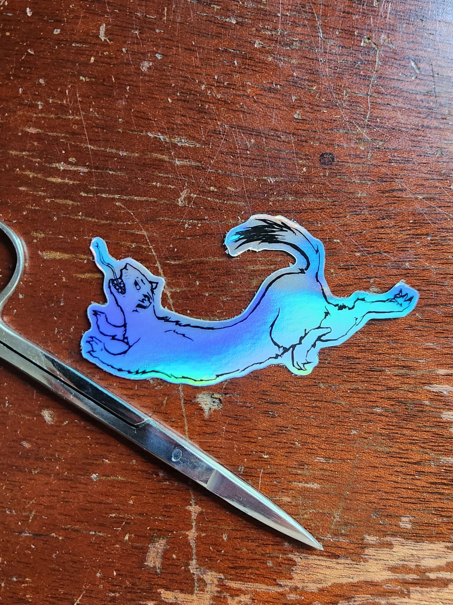Mustelid Mayhem Hologrphic Vinyl Sticker Pack
