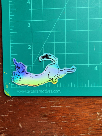 Mustelid Mayhem Hologrphic Vinyl Sticker Pack