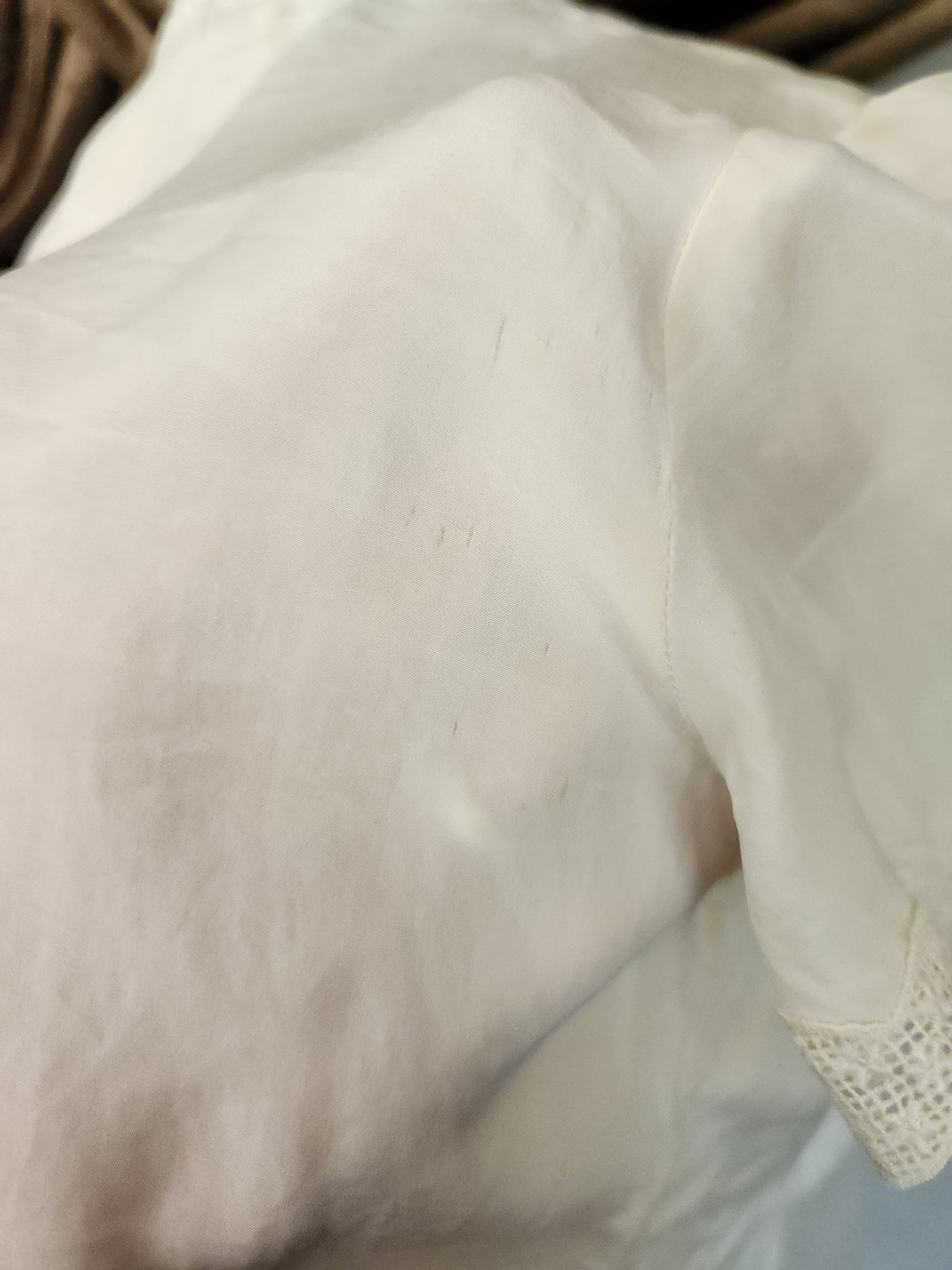 Barbizon Ivory Silk Bed Jacket
