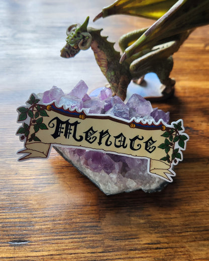 Menace Vinyl Sticker